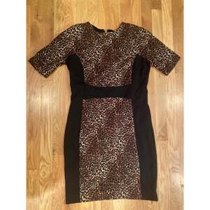 Michael Kors dress women size 4 leopard print